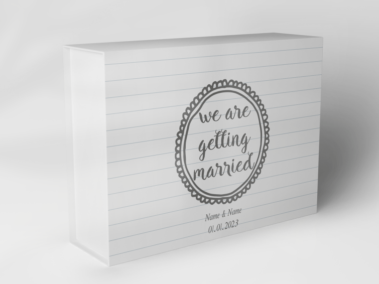 Gift box "Lines and wedding saying" 1007_05_0059