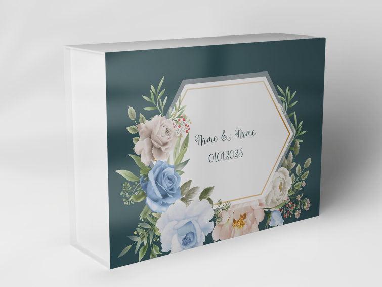 Gift box "Vintage Flower Wreath" 1007_05_0065