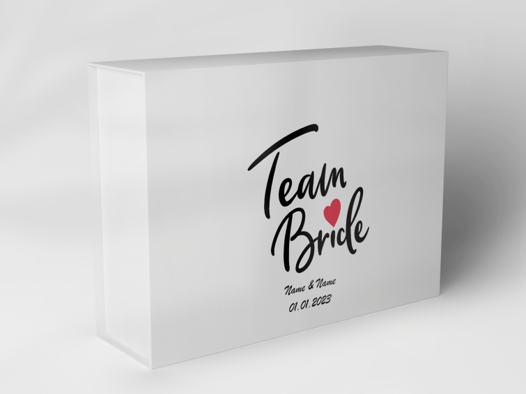 Gift box "Team Bride Heart" 1007_05_0072