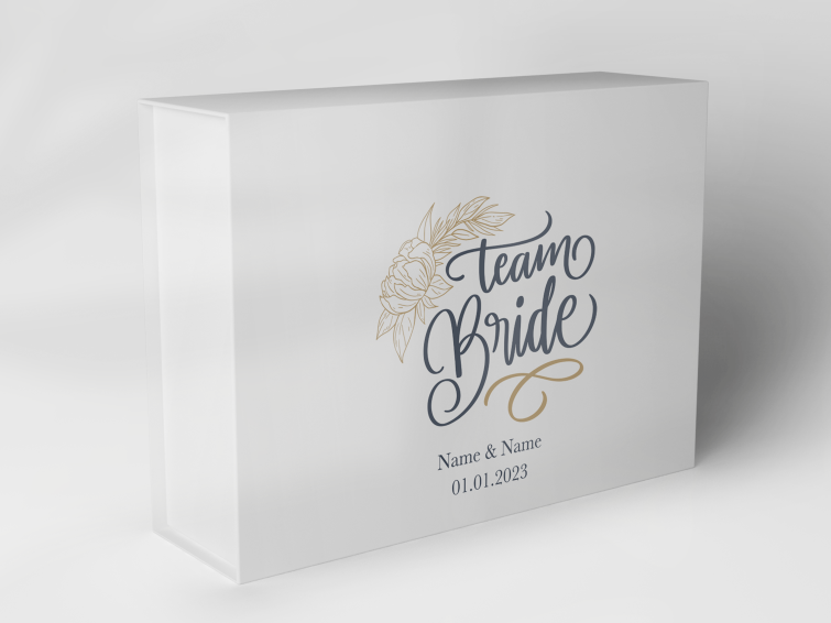 Gift box "Team Bride Flower Wreath" 1007_05_0077