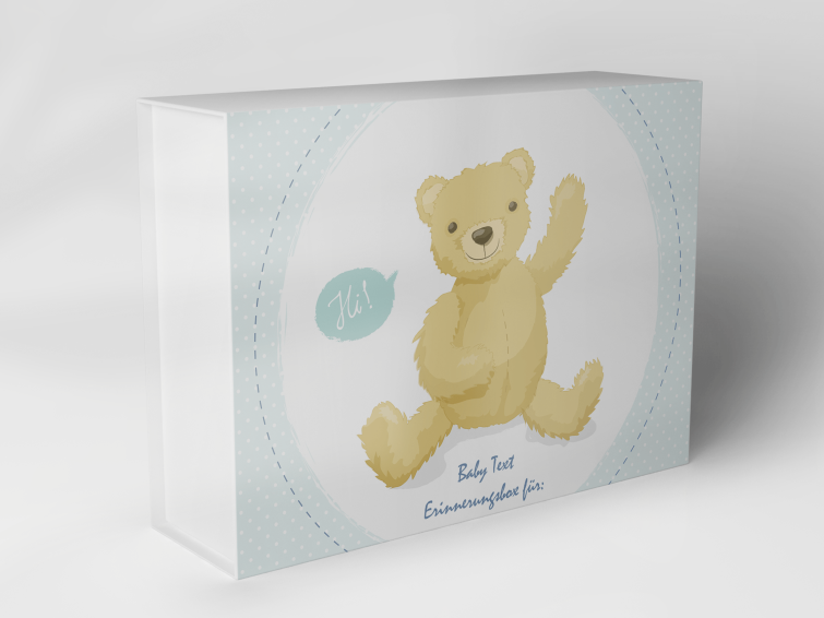 Gift box "Teddy Bear with Polka Dots" 1007_01_0032