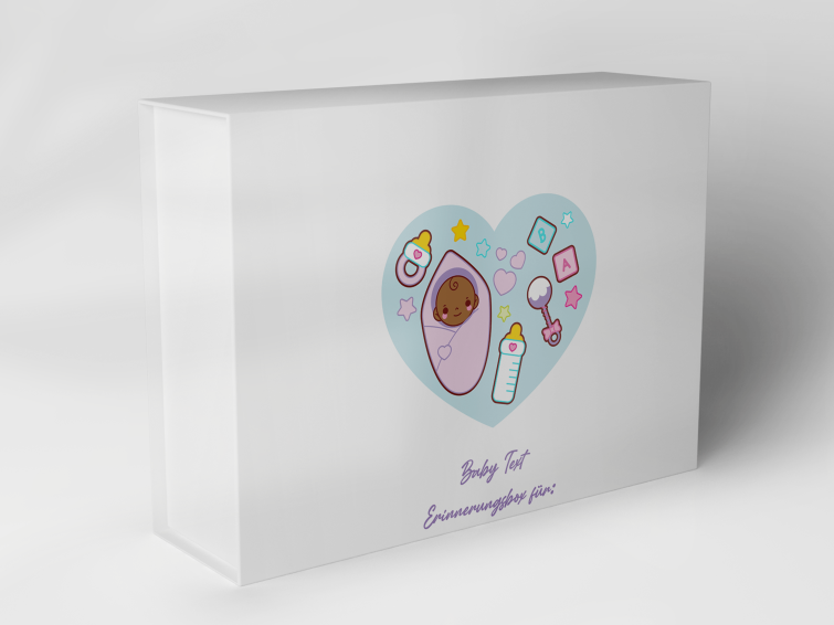 Gift box "Baby Heart with Stars" 1007_01_0050