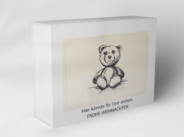 Gift box "Teddy Bear Sketch" 1007_08_0040