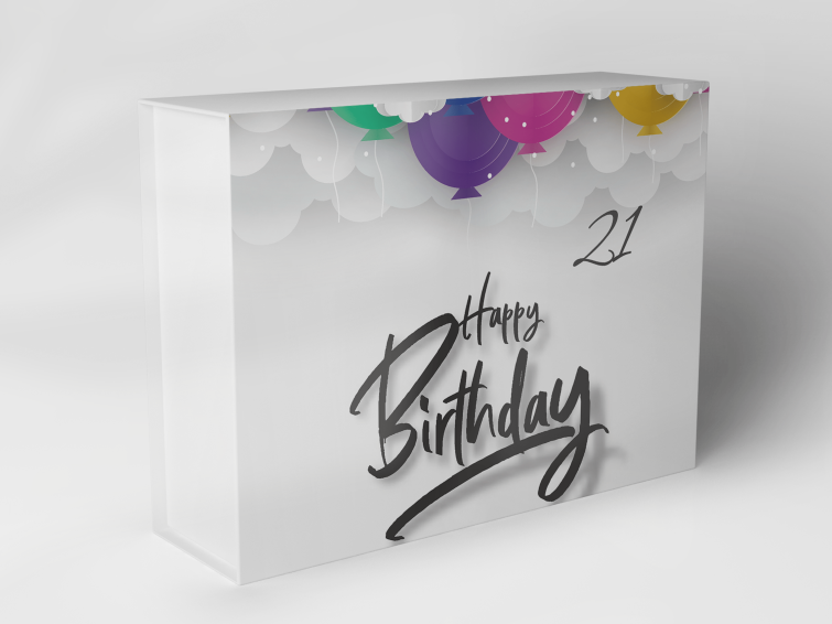 Gift box "Balloons and Happy Birthday" 1007_04_0045