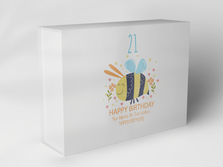Gift box "Bee and Flowers" 1007_04_0051