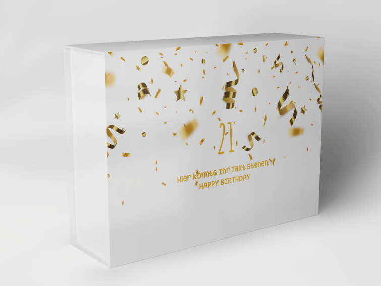 Gift box "Golden Confetti and Stars" 1007_04_0052