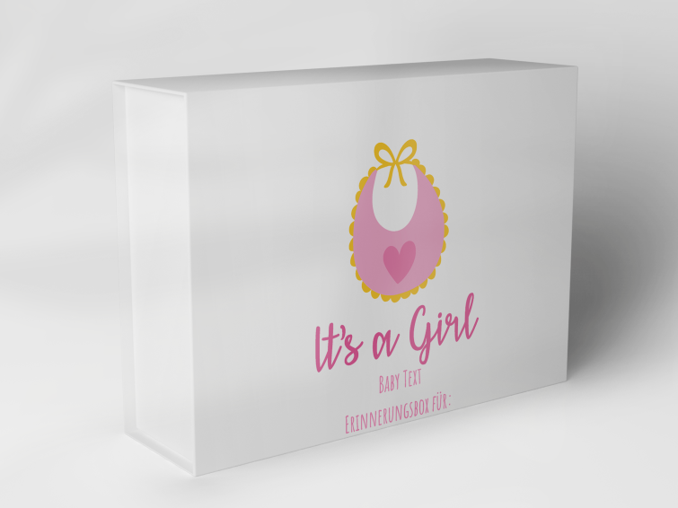Gift box "Baby bib and heart" 1007_01_0055