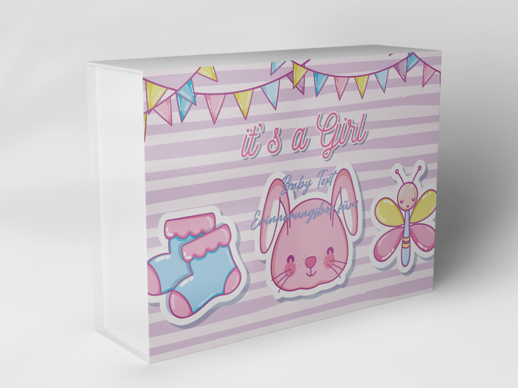 Gift box "Rabbit Feet Butterfly" 1007_01_0060