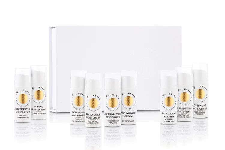 Gift set "PROBIERSET - 6 anti-ageing moisturizing day creams, 1 night cream, 1 eye cream and 1 vitamin E concentrate" G21006_13