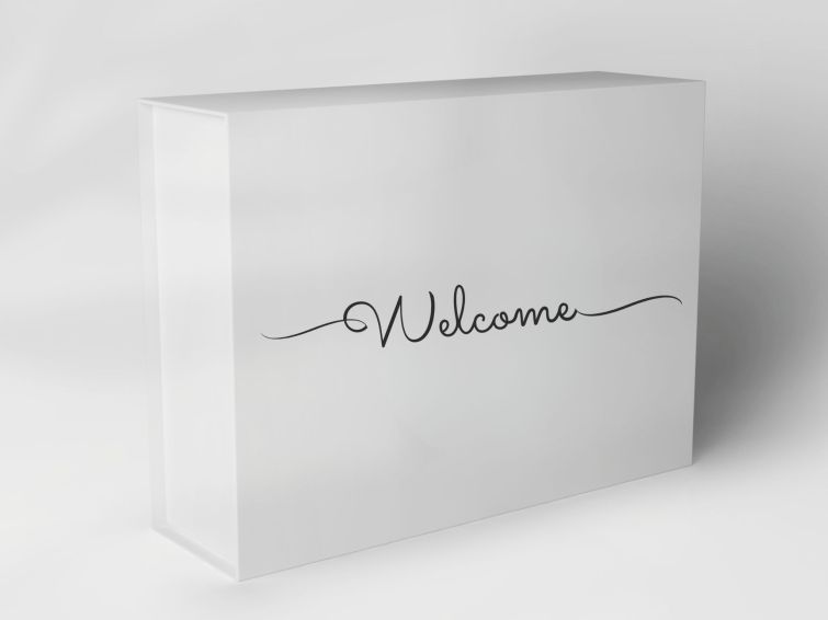 Gift box "Welcome lettering" 1007M5_