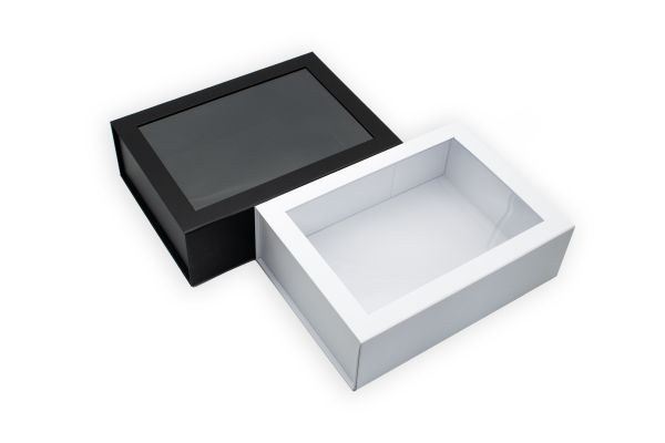 Magnetic box "Greifswald" with viewing window in various colors. colors Magnetic box "Greifswald" with viewing window in various colors. colors