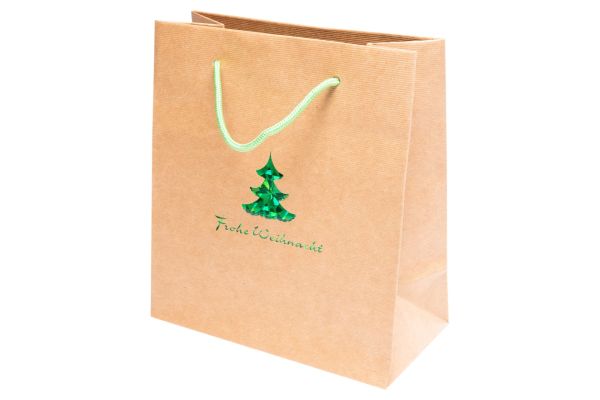 Paper carrier bag for Christmas "Ansbach" 5107WB Paper carrier bag for Christmas "Ansbach" 5107WB