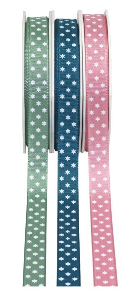 Christmas ribbon "Waren" 1,5cmx15m 2207WST15 