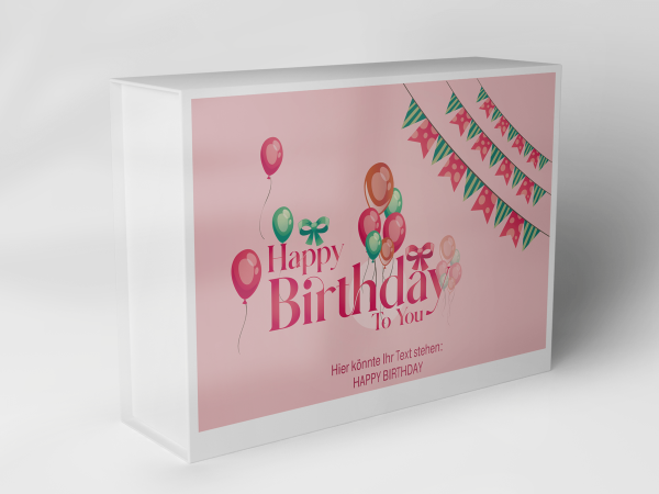 Gift box "Balloons and pennant banner" 1007_04_0008 