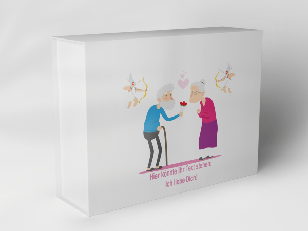 Gift box "Senior Love with Cupid" 1007_06_0007 Gift box "Senior Love with Cupid" 1007_06_0007