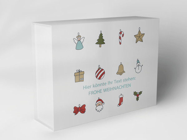 Gift box "Christmas figures and symbols" 1007_08_0029 Gift box "Christmas figures and symbols" 1007_08_0029