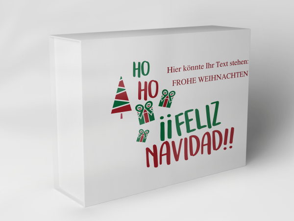 Gift box "Christmas tree and gifts" 1007_08_0035 Gift box "Christmas tree and gifts" 1007_08_0035