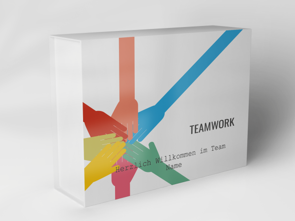 Gift box "Colorful Hands Teamwork" 1007_07_0011 Gift box "Colorful Hands Teamwork" 1007_07_0011