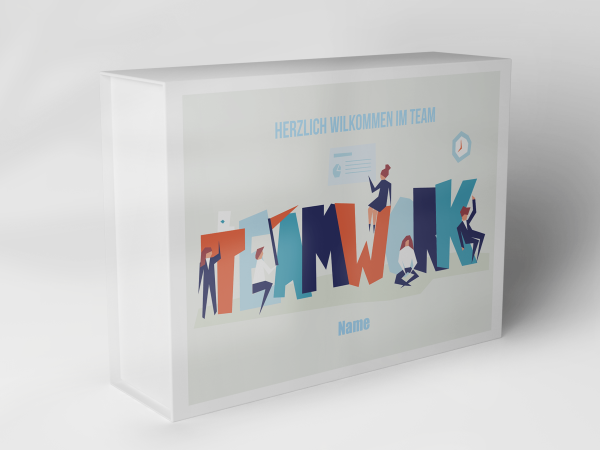 Gift box "Teamwork and figures" 1007_07_0012 Gift box "Teamwork and figures" 1007_07_0012