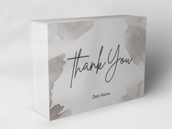 Gift box "Watercolor Leaves Thank You" 1007_02_0012 Gift box "Watercolor Leaves Thank You" 1007_02_0012