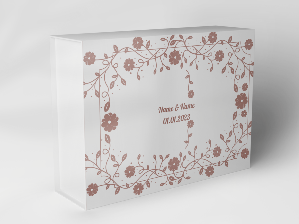 Gift box "Floral Vine in Pink" 1007_05_0033 Gift box "Floral Vine in Pink" 1007_05_0033