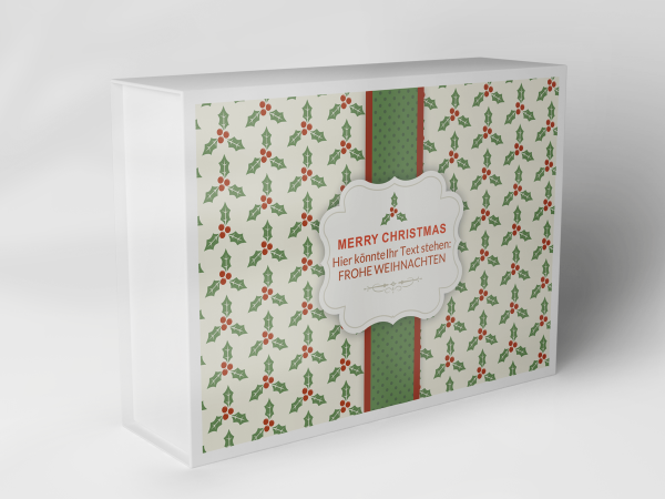 Gift box "Holly and Berries" 1007_08_0039 Gift box "Holly and Berries" 1007_08_0039