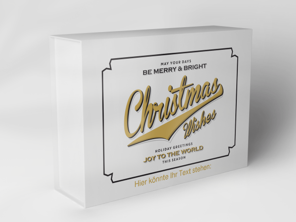 Gift box "Christmas greeting" 1007_08_0042 Gift box "Christmas greeting" 1007_08_0042