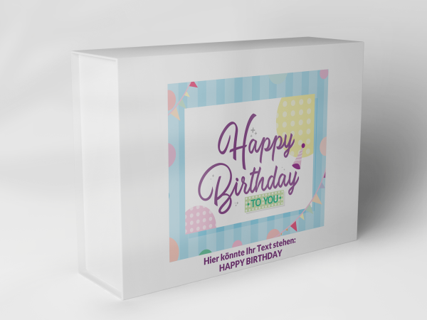 Gift box "Birthday stripes and dots" 1007_04_0031 
