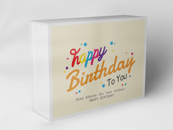 Gift box "Birthday Rainbow Dots" 1007_04_0033 