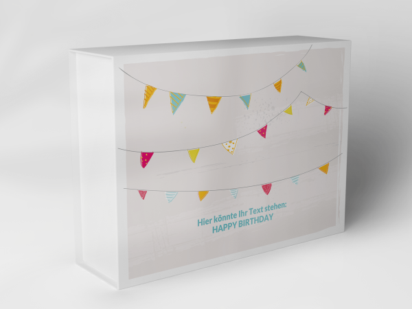 Gift box "Birthday pennant garland" 1007_04_0034 