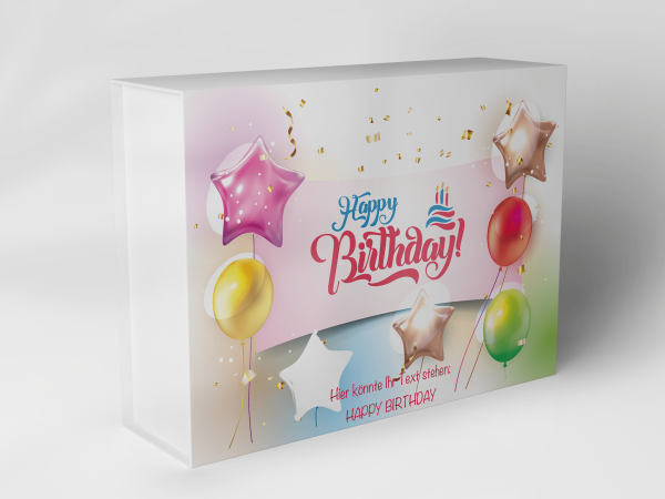 Gift box "Birthday balloons and stars" 1007_04_0040 