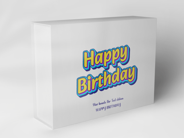 Gift box "Happy Birthday lettering" 1007_04_0050 