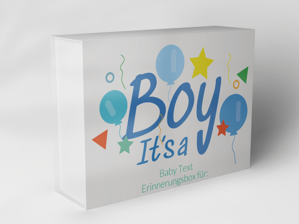 Gift box "Balloons and Stars" 1007_01_0059 Gift box "Balloons and Stars" 1007_01_0059