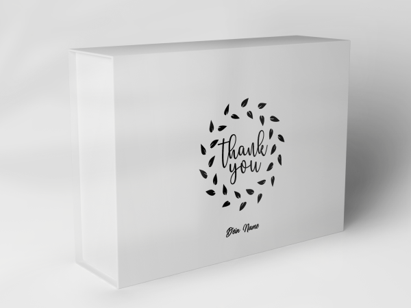 Gift box "Leaf wreath Thank You" 1007_02_0017 Gift box "Leaf wreath Thank You" 1007_02_0017