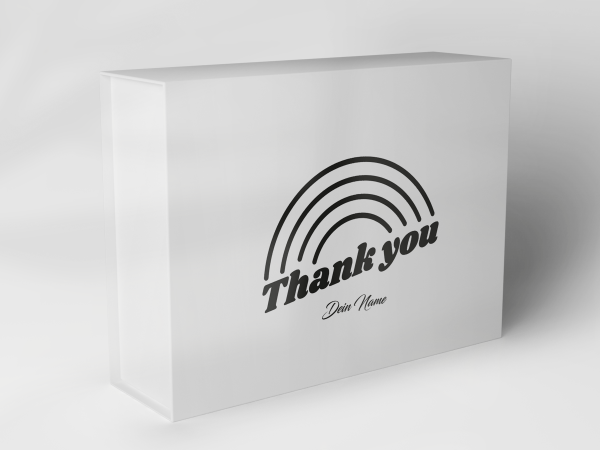 Gift box "Rainbow Thank you" 1007_02_0021 Gift box "Rainbow Thank you" 1007_02_0021