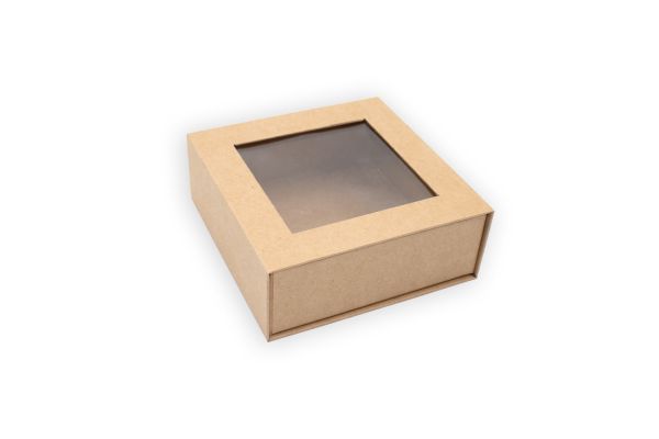 Magnetic box with viewing window 14x14x5 cm 1007MB14-013 