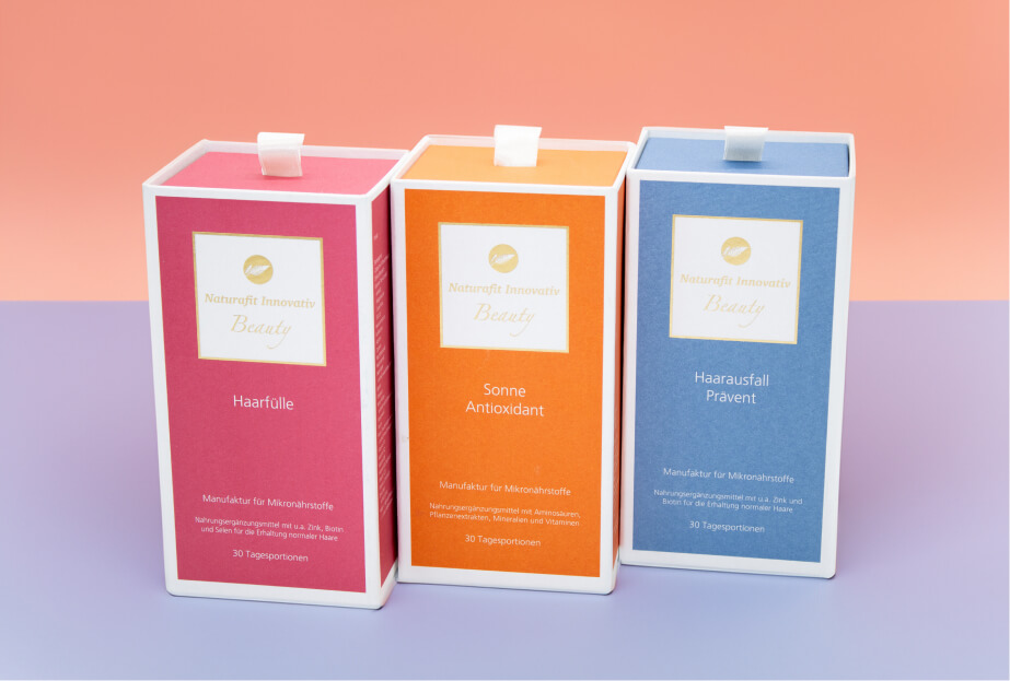 Elegant product packaging in premium quality