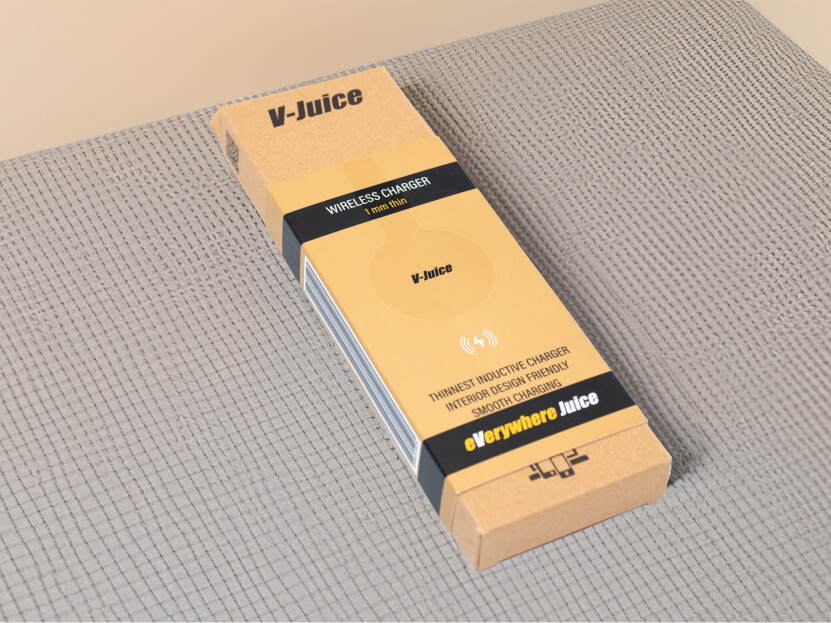 Custom folding carton with special print